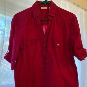 New York & Company Button Up Shirt